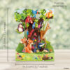 186 Santoro Swing Cards - Forest Animals - Afbeelding 4