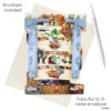 218 Santoro Swing Cards - Cats in the Library - Afbeelding 2