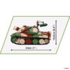 2585 Cobi Bouw Sets 38 cm Sturmmörser Sturmtiger - Afbeelding 2