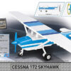 26622 Cobi Bouw Sets Cessna 172 Skyhawk-White-Blue - Afbeelding 2