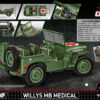 2806 Cobi Bouw Sets WiIllys MB Medical - Afbeelding 2