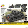 2597 Cobi Bouw Sets Panzerkampfwagen II Ausf. F - Afbeelding 2