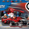 60443 LEGO® F1® pitstop en pitcrew met Ferrari auto - Afbeelding 2