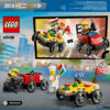 60458 LEGO® Raceautopakket: pizzabestelwagen vs. Brandweerauto - Afbeelding 4