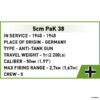 3131 Cobi Bouw Sets Sd.Kfz.139 Marder III - Afbeelding 2