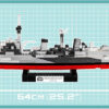 4821 Cobi Bouw Sets HMS Belfast light cruiser - Afbeelding 3