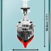 4821 Cobi Bouw Sets HMS Belfast light cruiser - Afbeelding 4
