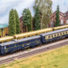 58000 Marklin Wagenset CIWL Spur 1 (6 Wag.), Ep. II - Afbeelding 3