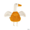 39980 Sigikid Baby cotton fleece crinkle lovey goose - Afbeelding 2