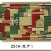 2732 Cobi Bouw Sets PZ.KPFW.VIB TIGER II KONING - Afbeelding 5
