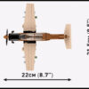 5905 Cobi Bouw Sets AT-6 WOLVERINE BEECHCRAFT - Afbeelding 4