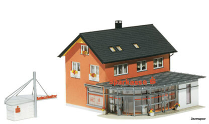 130480 Faller Sparkasse mit Autoschalter - Afbeelding 2