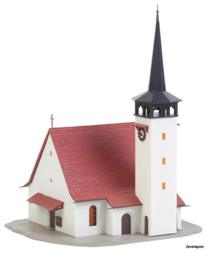 232314 Faller Kirche mit Spitzdach - Afbeelding 2