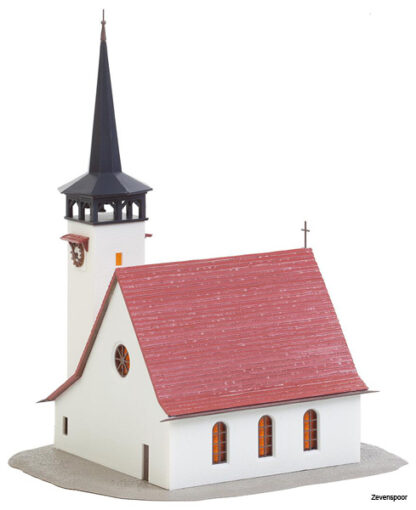 232314 Faller Kirche mit Spitzdach - Afbeelding 3
