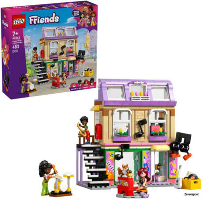 42653 LEGO® Muziekwinkel en Appartement