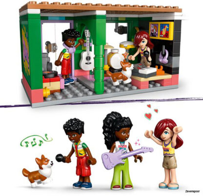 42653 LEGO® Muziekwinkel en Appartement - Afbeelding 3