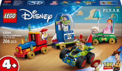 43264 LEGO® Toy Story Feesttrein en RC Auto Set