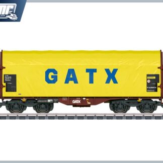 47231 Marklin Schiebeplanenwg. GATX mit braunen Stirnseiten