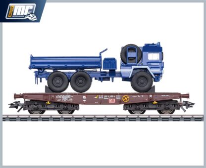 48836  Marklin Schwerlastwg. Rlmmps 651 mit THW MAN